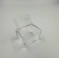 קופסא אקרילית שקופה 6/4.5/3.5 ס