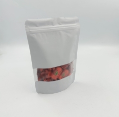 MP-1003 שקית פסגור אלומיניום לבן + חלון 14/20+4 ס