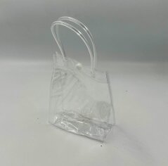 MP-1900 שקית PVC שקופה+ידיות 13/15+7 (10 בחב) - 