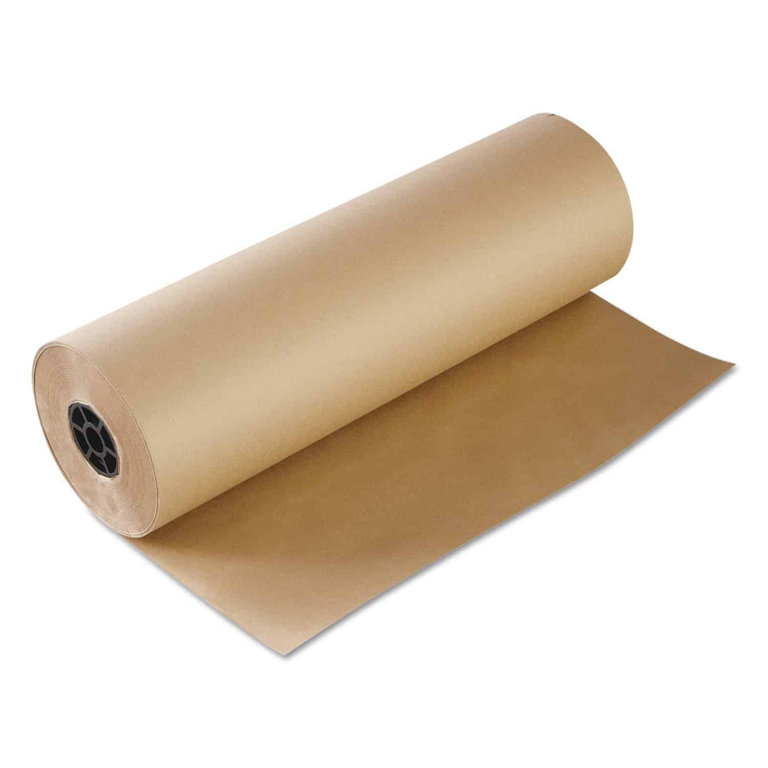 גליל נייר עטיפה קרפט טבעי 70 ס"מ - מור פק